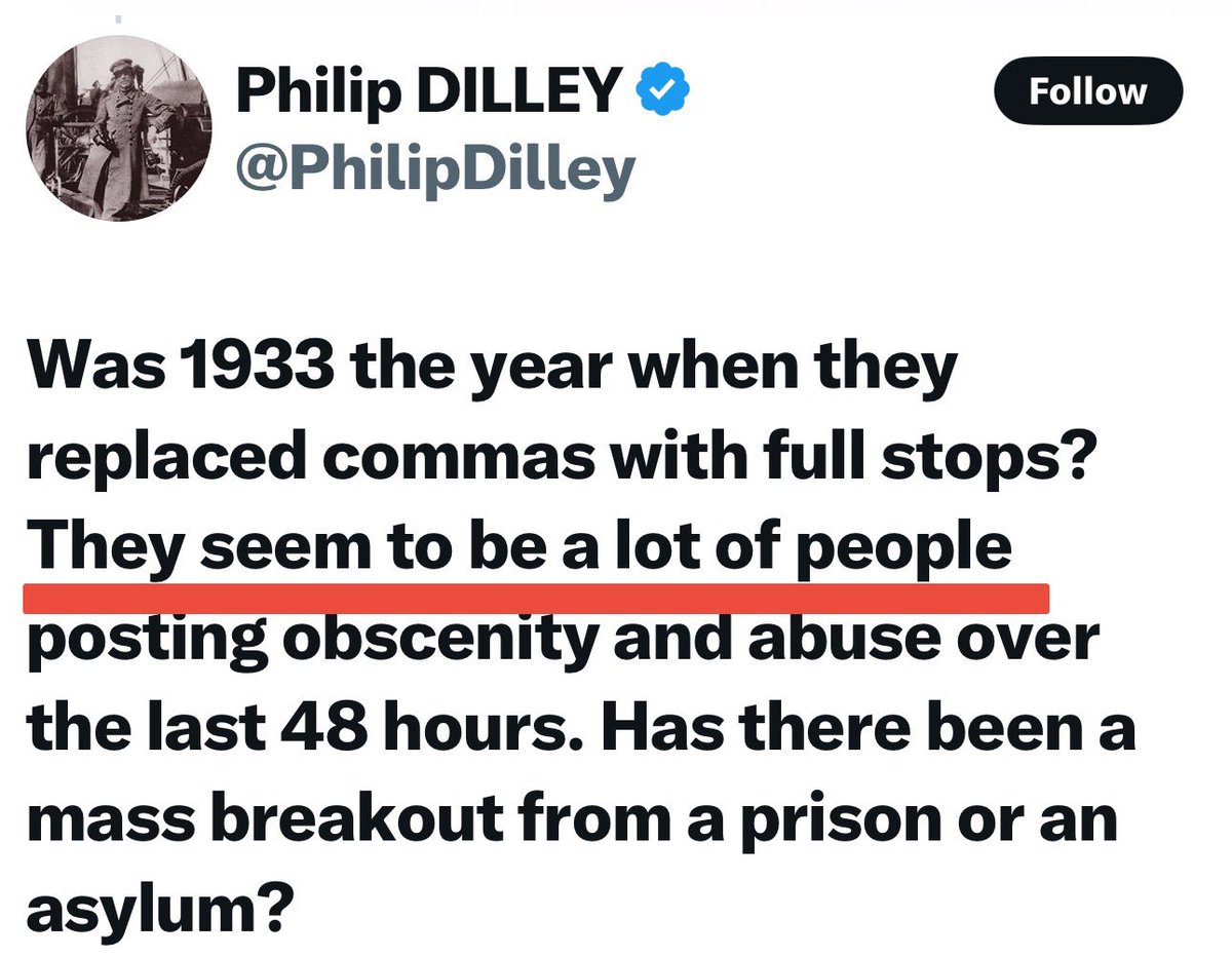 David Glover Roberts (@glover_roberts) on Twitter photo <a href="/PhilipDilley/">Philip DILLEY</a> <a href="/g_gosden/">Simon Gosden. Esq. #fbpe 3.5% ๐ช๐บ๐๐ฌ๐ง๐ดโโ ๏ธ๐ฆ ๐</a> Ahhh go on then, seen as youโre lonely. Your self-confidence does appear a tad misplaced. Never mind thoughโฆ even the well-educated can make minor, insignificant mistakes. Tis only fragile fuckers who believe it carries any gravity. <a href="/PhilipDilley/">Philip DILLEY</a> <a href="/g_gosden/">Simon Gosden. Esq. #fbpe 3.5% ๐ช๐บ๐๐ฌ๐ง๐ดโโ ๏ธ๐ฆ ๐</a> Ahhh go on then, seen as youโre lonely. Your self-confidence does appear a tad misplaced. Never mind thoughโฆ even the well-educated can make minor, insignificant mistakes. Tis only fragile fuckers who believe it carries any gravity.
