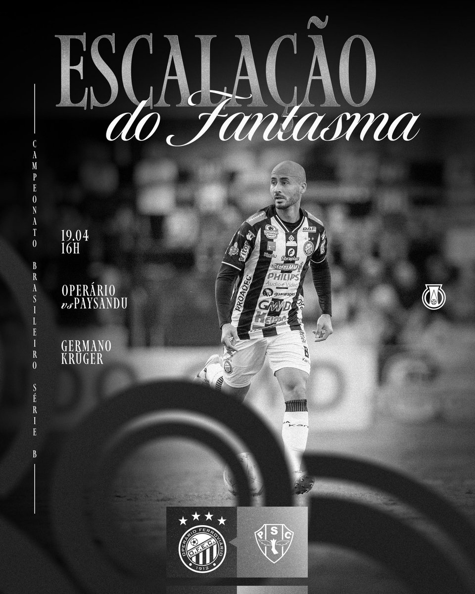 OFECoficial's tweet photo. Escalação do Fantasma 📋

#SouFantasma

✍️ @enzobinotto • OFEC https://t.co/Uudb6RCqvJ