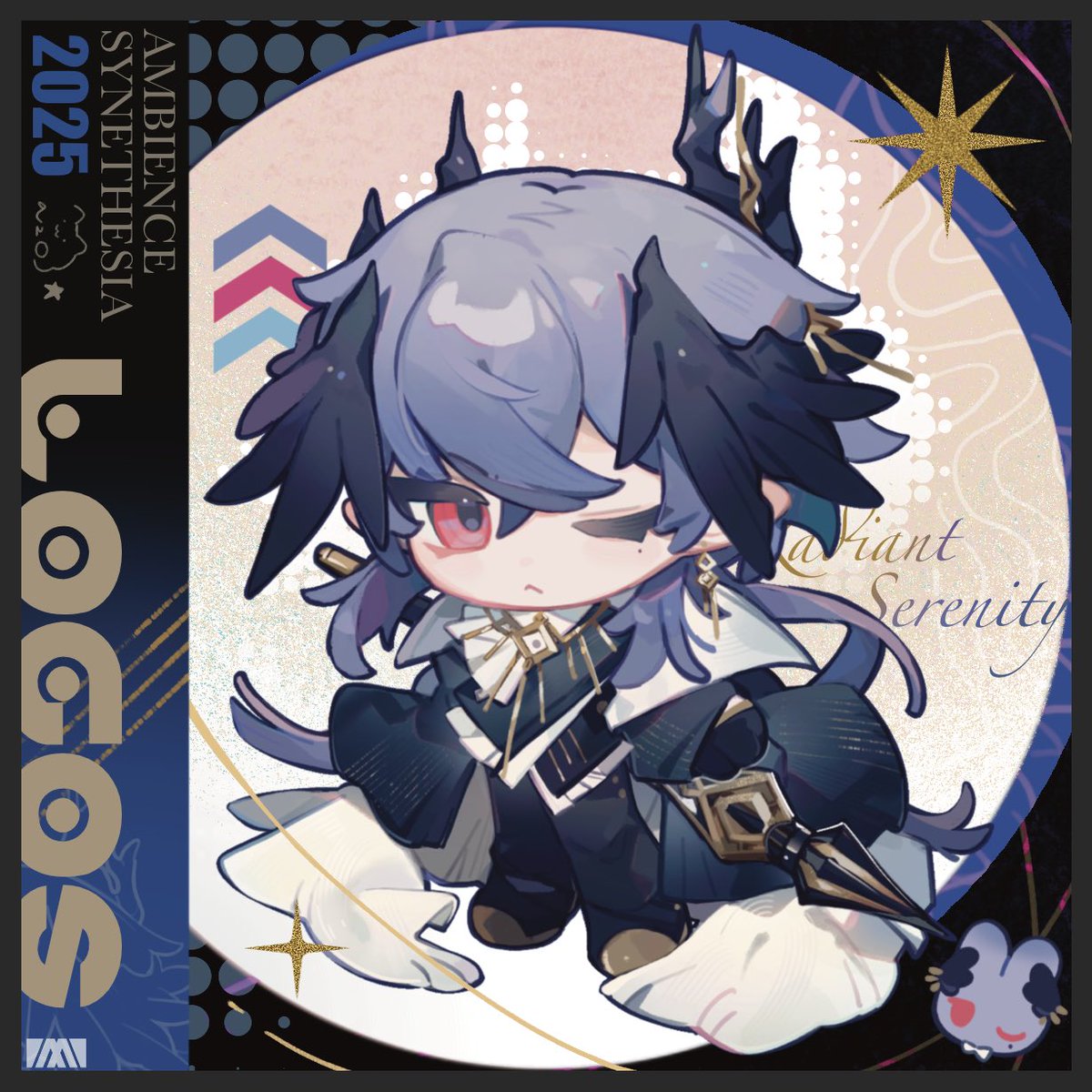 logos💫
画了小逻的音律联觉皮肤！！准备拿去做无料
#明日方舟
#Arknights 
#アークナイツ