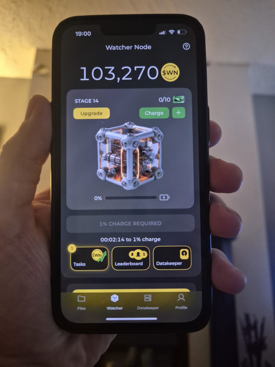 JollyZGoat's tweet photo. Launching watcher node @DeNetPro storage network from my sofa #WatchersEverywhere https://t.co/oun5tQ8ZBB