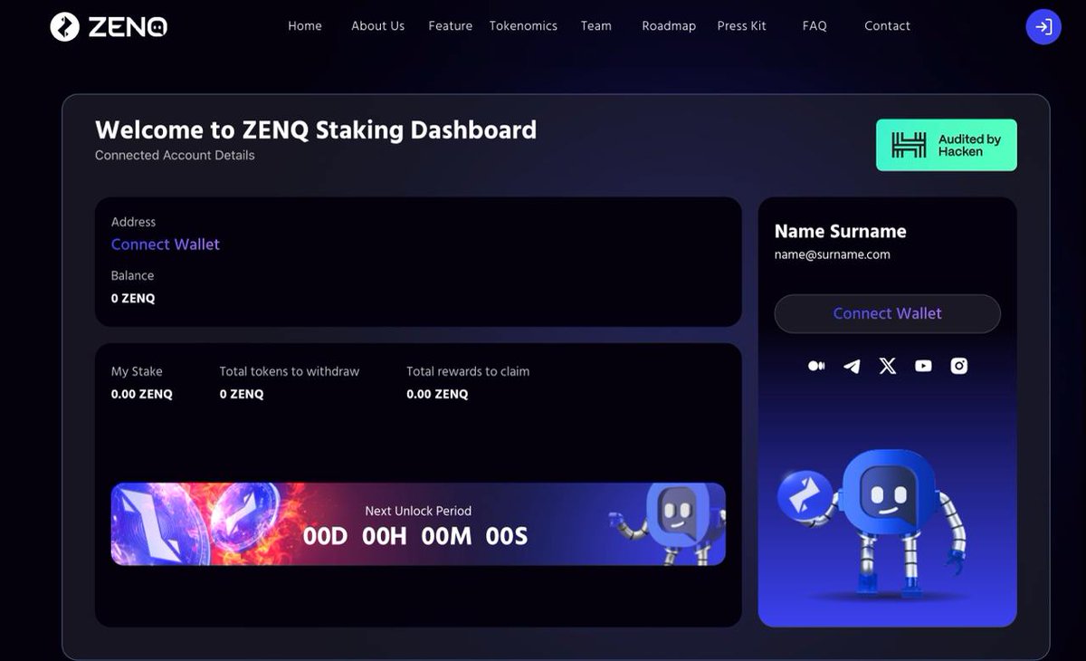 gandalfcryptto's tweet photo. Got another MEXC banger.  Remember AIC?  gave us a 300x on @MEXC_Official 

Now I aped $ZENQ, a project controlled by HACKEN and supported by artificial intelligence, they just announced a brand new staking mechanism that promises high profits. 

We got more listings coming, staking also coming, and we'll probably see the price make a move up to .10

Give them a follow @zenqiratech and check out what they're building