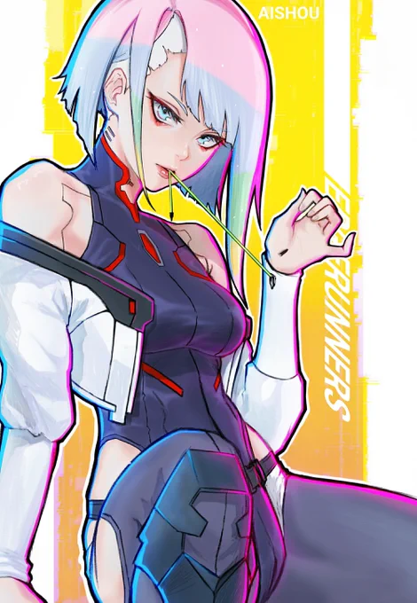 Chixia &amp; Lucy 「 Wuthering Waves x Cyberpunk: Edgerunners 」 #WutheringWaves #CyberpunkEdgerunners #Chixia #Lucy #WuWa #Cyberpunk