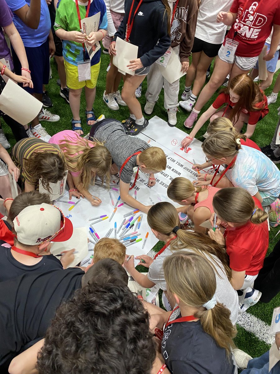 130 LPS students in grades 3-5 participated in the 10th annual Link N Leaders event hosted by <a href="/UNLincoln/">University of Nebraska-Lincoln</a>/<a href="/Huskers/">Nebraska Huskers</a> &amp; the LPS Special Education Dept. They participated in leadership activities based on the core values of Loyalty, Trust, Teamwork, Respect, and Integrity. #LPSProud