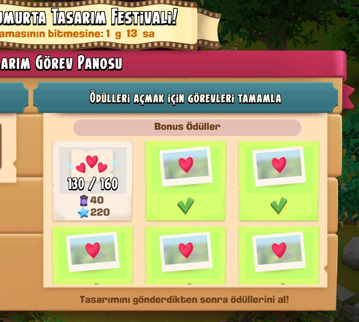 Benim ilk tasarım festivalimde bu beğenme ödülleri kaça kadar gidiyor hatırlayan var mı geçmiş dekorasyonlarıda aldığım için film şeridim yetmedi bende 160 şu an