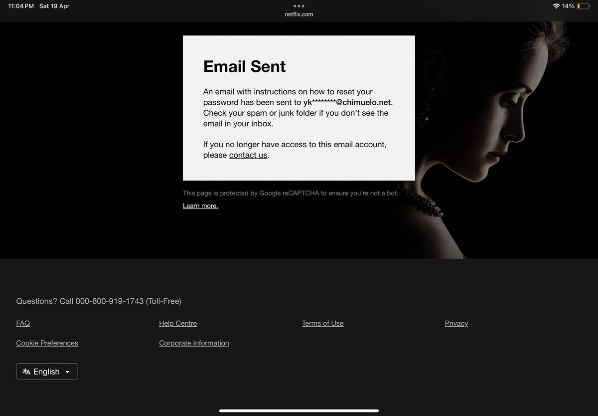 ykrishh's tweet photo. @NetflixIndia @netflix 
How it is possible to change the email address in Netflix account without the permission of subscriber https://t.co/P9rkZ3LqWO