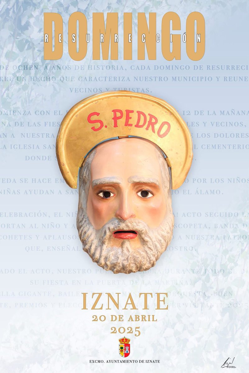 GREGOIZNATE's tweet photo. Quieres vivir un Domingo de Resurrección único? 

Vive en Iznate una experiencia distinta con la representación del “Resucitado”. 

Procesión desde la Iglesia San Gregorio con la Virgen de los Dolores precedida por los “Apóstoles” 
VEN Y DISFRÚTALO. https://t.co/TMg6j2ZD7K