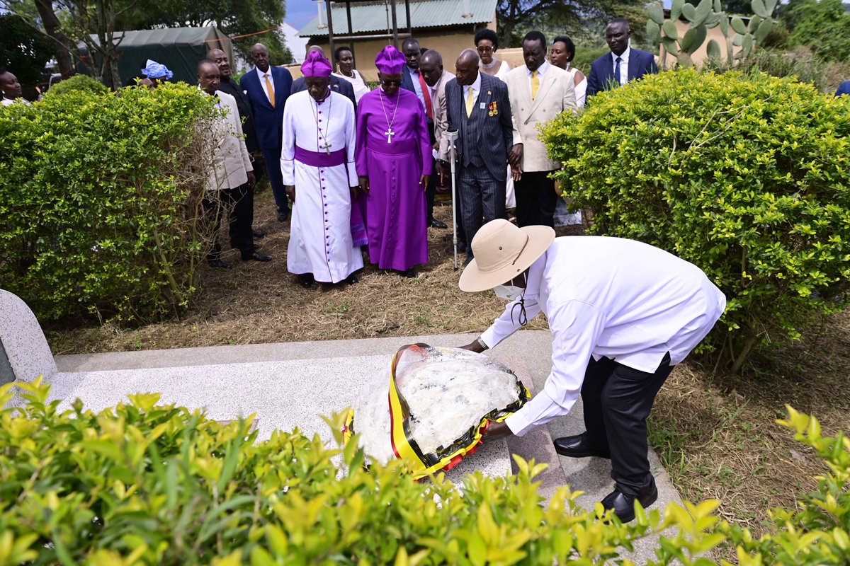 KagutaMuseveni's tweet photo. Today, I celebrated the 100th birthday of Mzee Thomas Kayangire in Kashari. It's a rare milestone, and he achieved it through his dedication to a healthy life.

I joined the celebration to honor his years of service. Back in 1965, while I was in High school, Mzee Kaguta gifted me 22 heifers, and Kayangire rode his bicycle to help me care for them, demonstrating his commitment to serve everyone, regardless of age or status.

His kindness has always stayed with me. When he invited me to his wedding anniversary in 2008 and again today, I came to show my appreciation. Mzee Kayangire’s long life reflects the rewards of serving others.