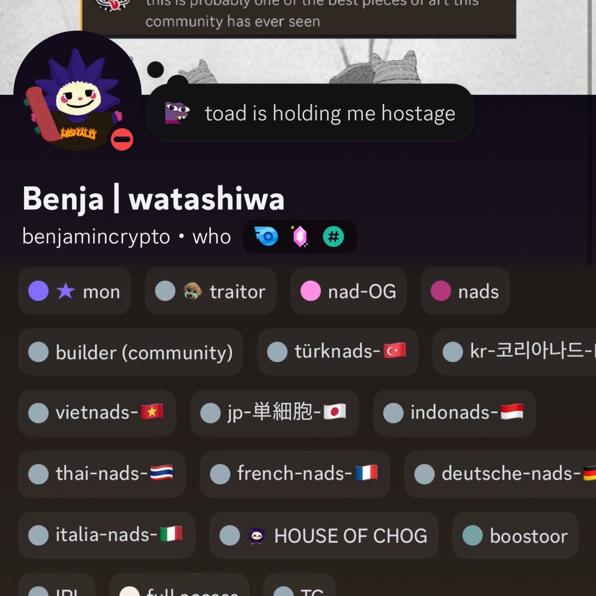 I’ve been in Monad since 2023, and I know exactly how to get the Nads role.

Here’s what I’d do to get the Nads role if I were starting from scratch 🧵