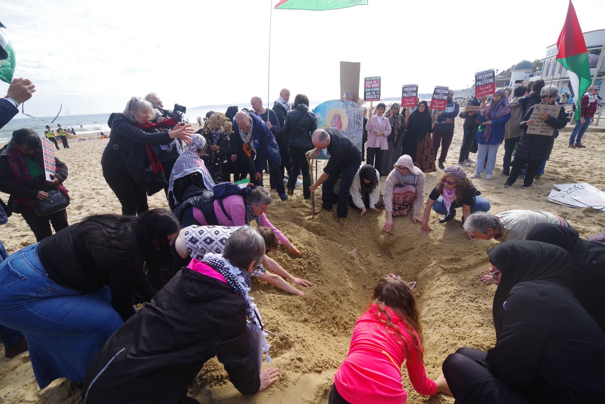 Easter in Exile: A Multifaith Vigil for Palestine in #Bournemouth. <a href="/PalestineMvmt/">Palestine Solidarity Movement</a> #Palestine
