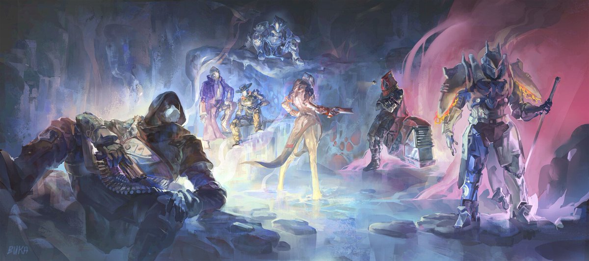 Thanks for commission!!!❤❤❤❤❤❤❤ <a href="/Thee_Grouse/">The Grouse @ Dixon Pop Machine</a> 
#destiny2 #commission