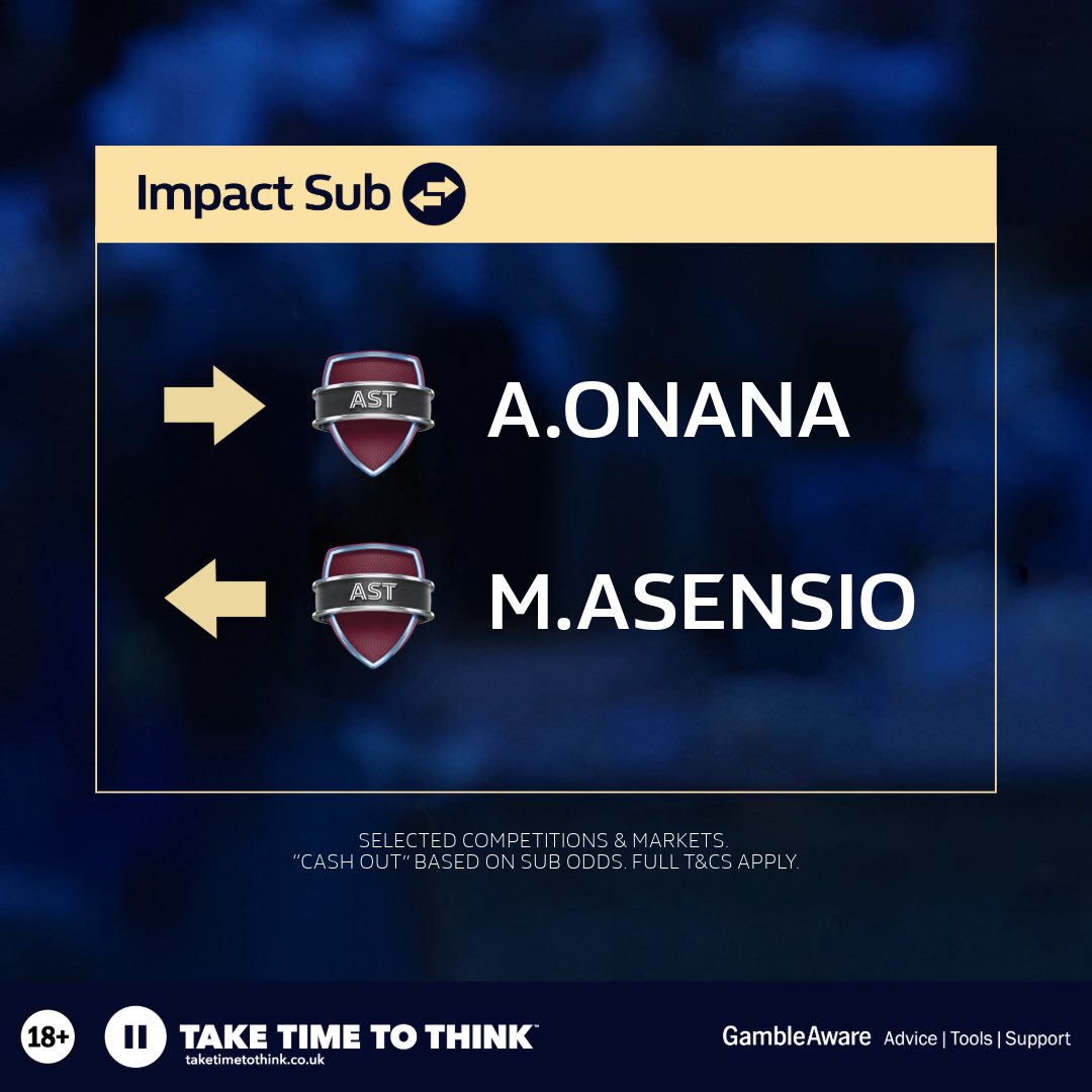 🔄 72’ Subbed On
⚽️ 75’ Goal

Amadou Onana 🤝 Impact Sub

Unai Emery substitutions have surely taken the game away from Newcastle. 🔥

How big will this be in the race for Europe? 🤔

#AVFC