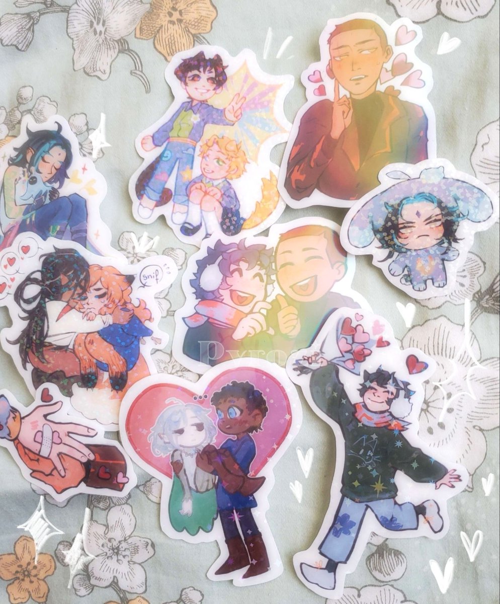 Pyrozi_'s tweet photo. I launch my sh○p ! ⋆˚࿔
☆ hsr/genshin/hnk/evangelion keychains
☆ dunmeshi/genshin + other fandom and ocs stickers ! https://t.co/ZFxA73noYB