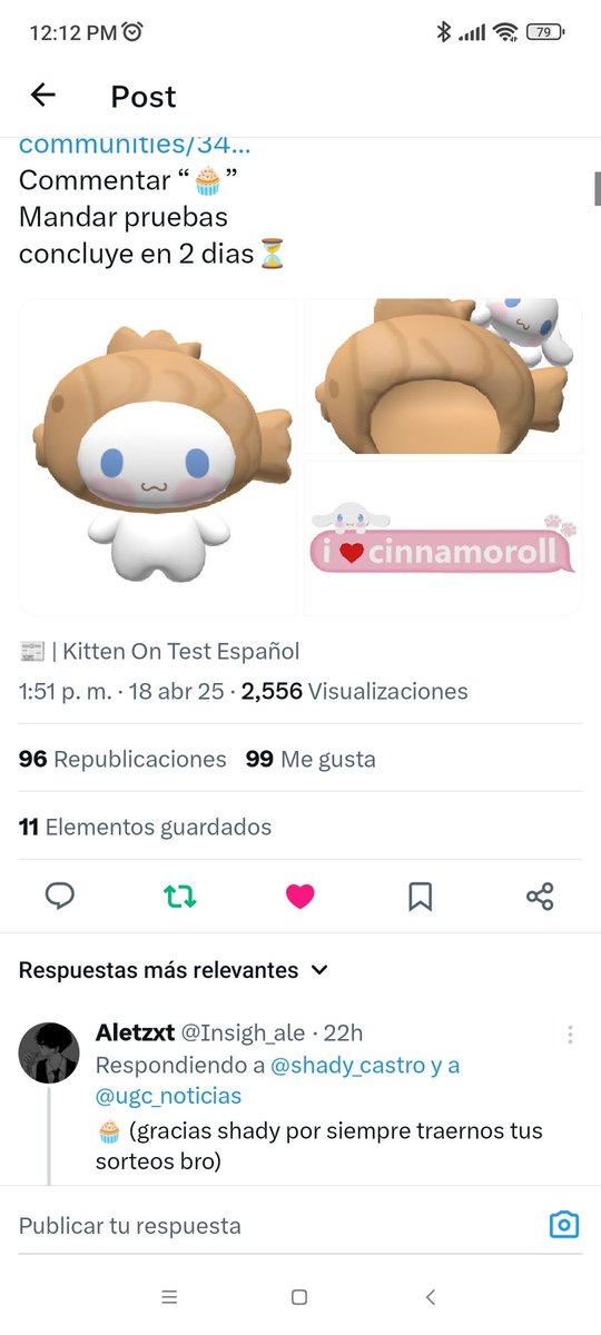 Lia33225524's tweet photo. @shady_castro @ugc_noticias 🧁 Done! https://t.co/tE9iE5iH2b