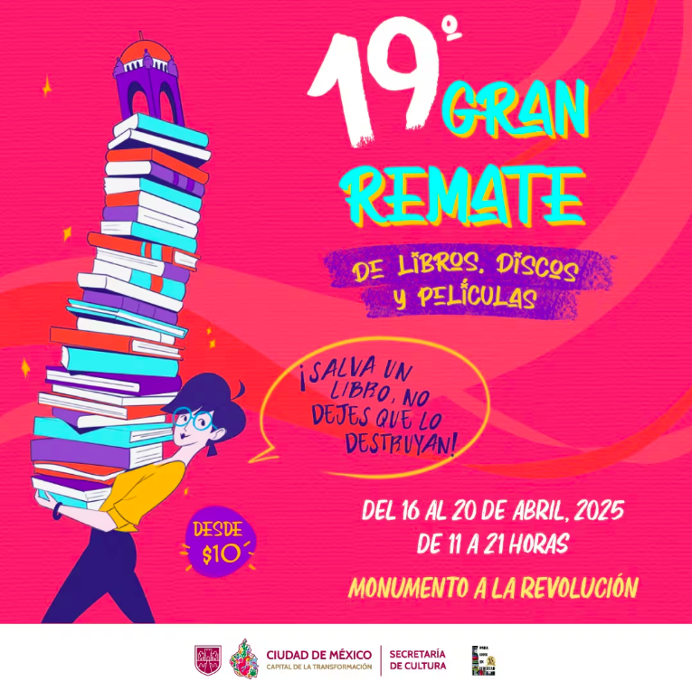 AngelConto's tweet photo. Recomendaciones culturales de la semana en @BullterrierFM: "Abraham Lincoln va al teatro" en @LaCapillaTeatro; Gran Remate de Libros, Discos y Películas en el Monumento a la Revolución; Feria Nacional de la Nieve 2025 en Xochimilco; y "Bereshit en el principio" en @el77cultural. https://t.co/KhqNsPybwY