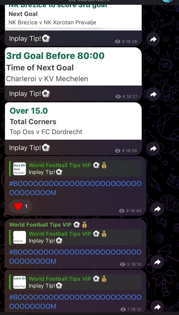 3 More winners on our VIP Telegram!✅✅✅

We are smashing it, stop missing out and join our telegram for £10 a month! 

Join with this link and get access now ➡️ sublaunch.com/worldfootballt…