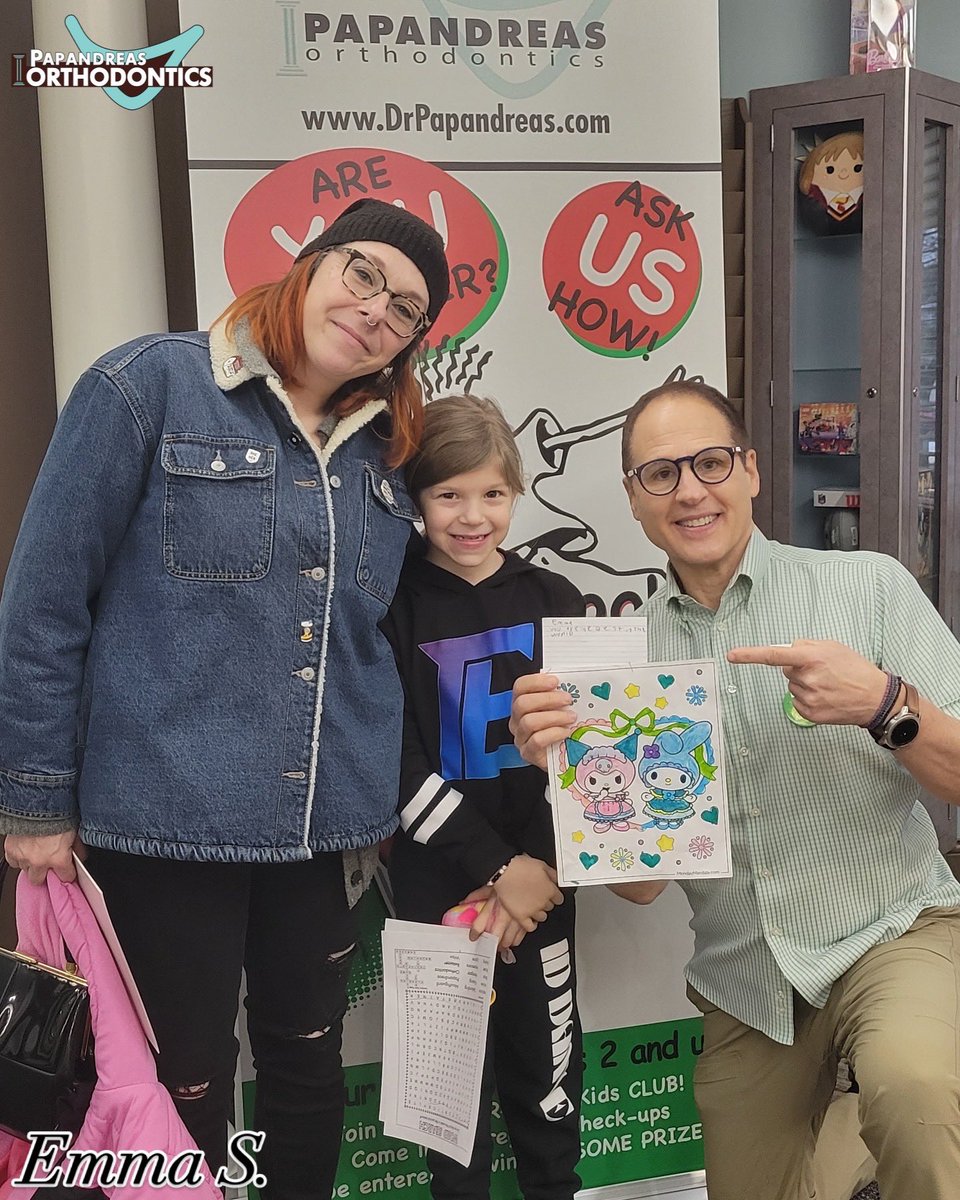 PapandreasOrtho's tweet photo. A gift from Emma S. Our patients are the best in the world! 

At Papandreas Orthodontics, we are engineering spectacular smiles with with superior service for amazing patients. 

Visit the link in our bio to schedule your free consultation. #clevelandorthodontist https://t.co/APHj0K4wVD