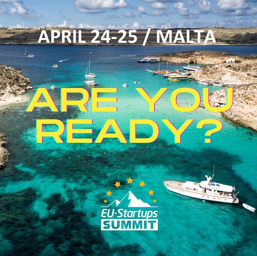 Only 5 days left until we kick off this year's EU-Startups Summit in sunny Malta! 🙂 Don't miss your chance to connect with many of Europe's top founders and investors for two days of networking, inspiration and learning. Tickets will be gone soon! 🚀

▶️ eu-startups.com/summit/