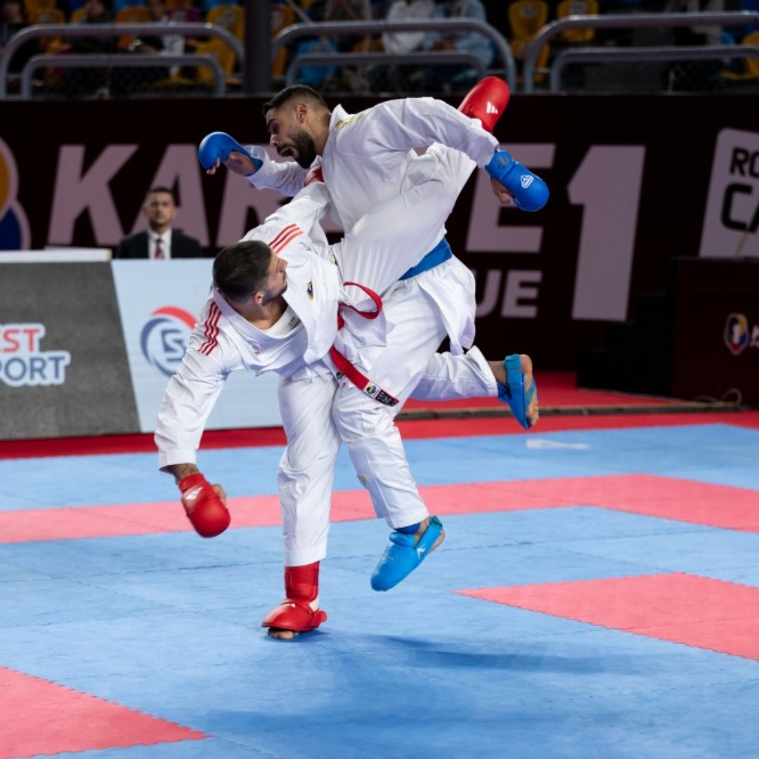 worldkarate_wkf's tweet photo. Relive the thrilling afternoon session of Day 2️⃣ of #Karate1Cairo with the photo gallery!
Go to our Facebook page for the full gallery (link in bio) and make sure to tell us your favourite pic in the comments!
#Karate #KarateForLife #Karate1Cairo https://t.co/7X4ySQszQS
