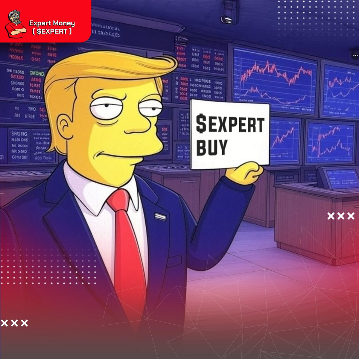 🟡 Did The Simpsons predict the future again?
📺 Guess what Donald Trump is holding?
💼 "Black Monday 2025"? Nah, that's old news...
🟢 The new reality:
🗳️ EXPERT BUY!
If even Trump bought the dip,
why are you still reading charts, buddy? 😎📉📈

#TheSimpsons #ExpertToken