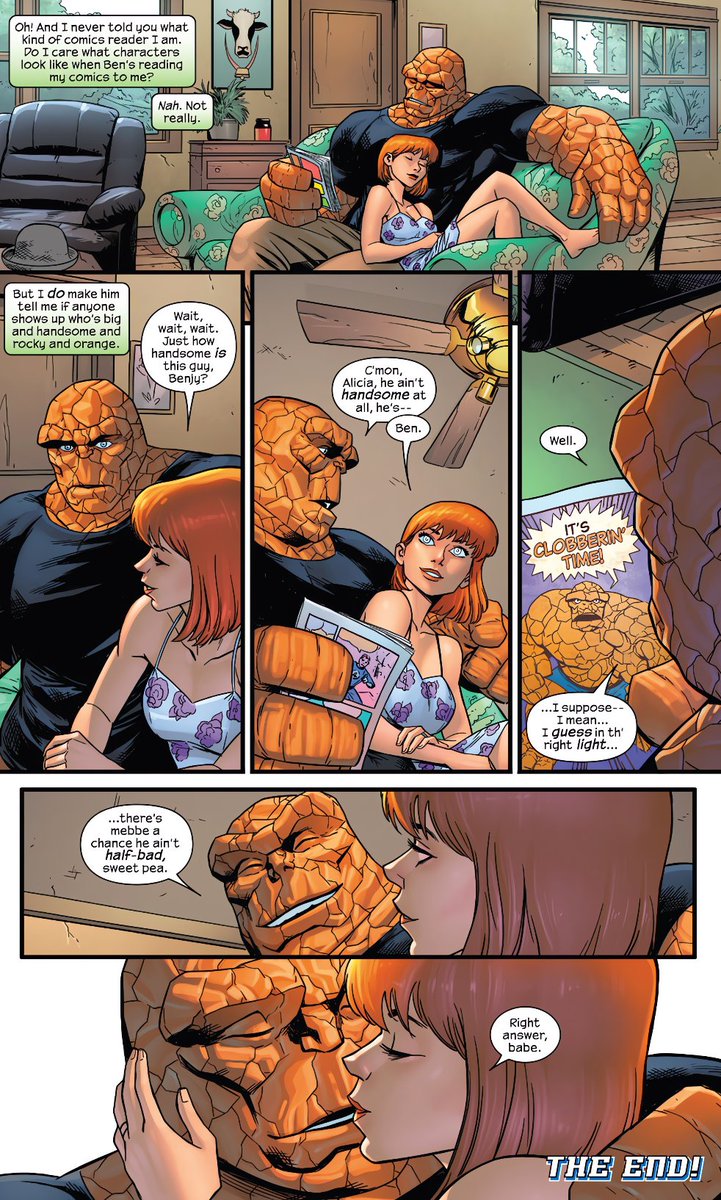 Ben Grimm's family might be my favorite in all of comics. 