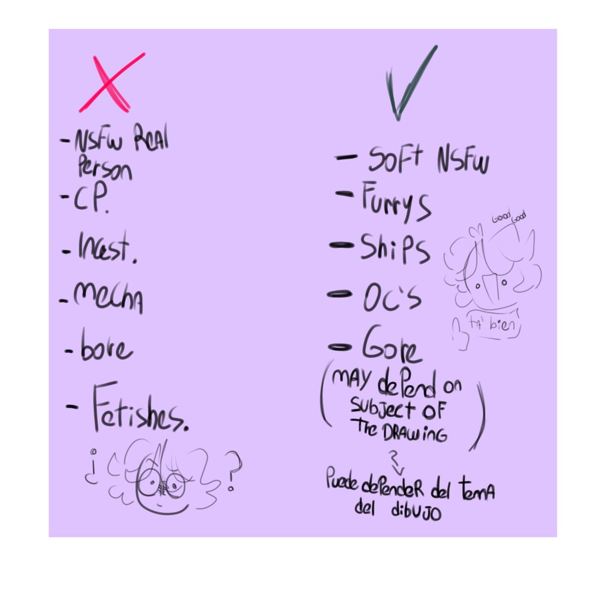 L0lit_lit's tweet photo. ‼️IMPORTANTE‼️

- Las comisiones serán entregadas vía Gmail, drive o Discord (donde más lo acomode y donde no baje la resolución del dibujo) 

- Los ships tienen precio normal (depende del formato, simple, full art, Cuerpo completo, etc) https://t.co/uhzWcZecIp
