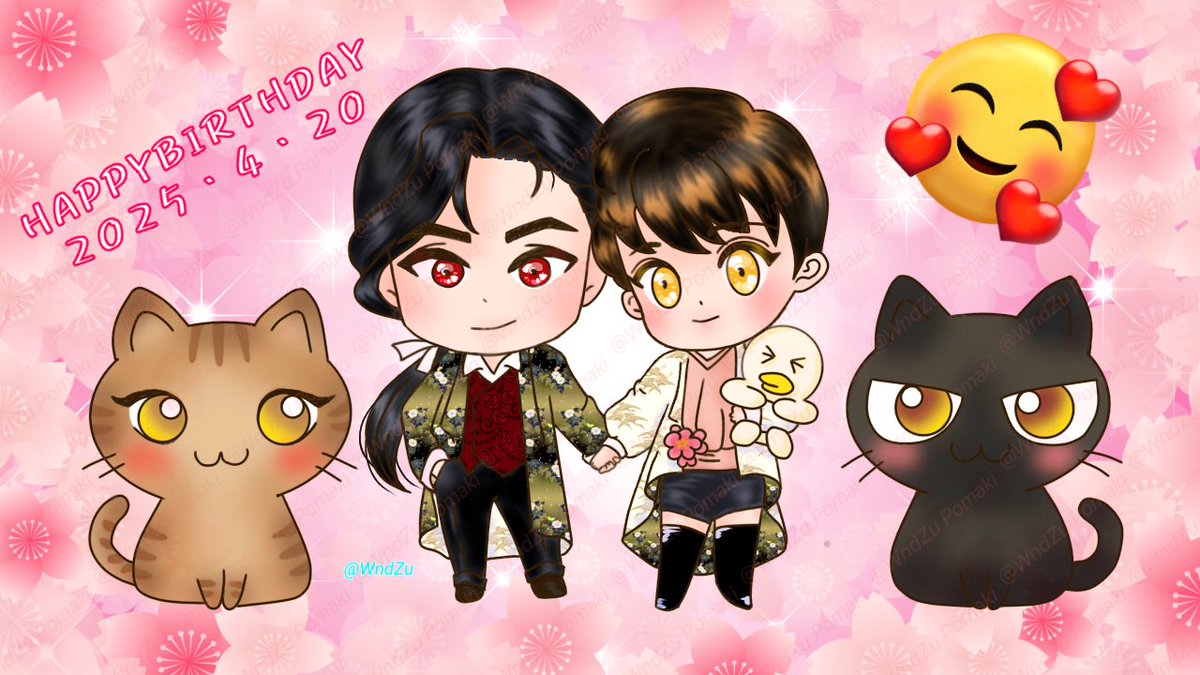 🌸 Happy  birthday NAKYUM 🌸

スンホと二人、ずっと幸せに暮らしてね。
貴方の素直で表情豊かなところが大好きよ♡

#HAPPY_나겸DAY_0420
#0420_나겸아_생일_축하해
#0420_HAPPY_NAKYUMDAY
#제가_안보이면_부엌으로_오시든가요
#야화첩
#夜画帳 
#PainterOfTheNight
<a href="/ByeonDuck_/">변덕/Byeonduck</a> ❤️