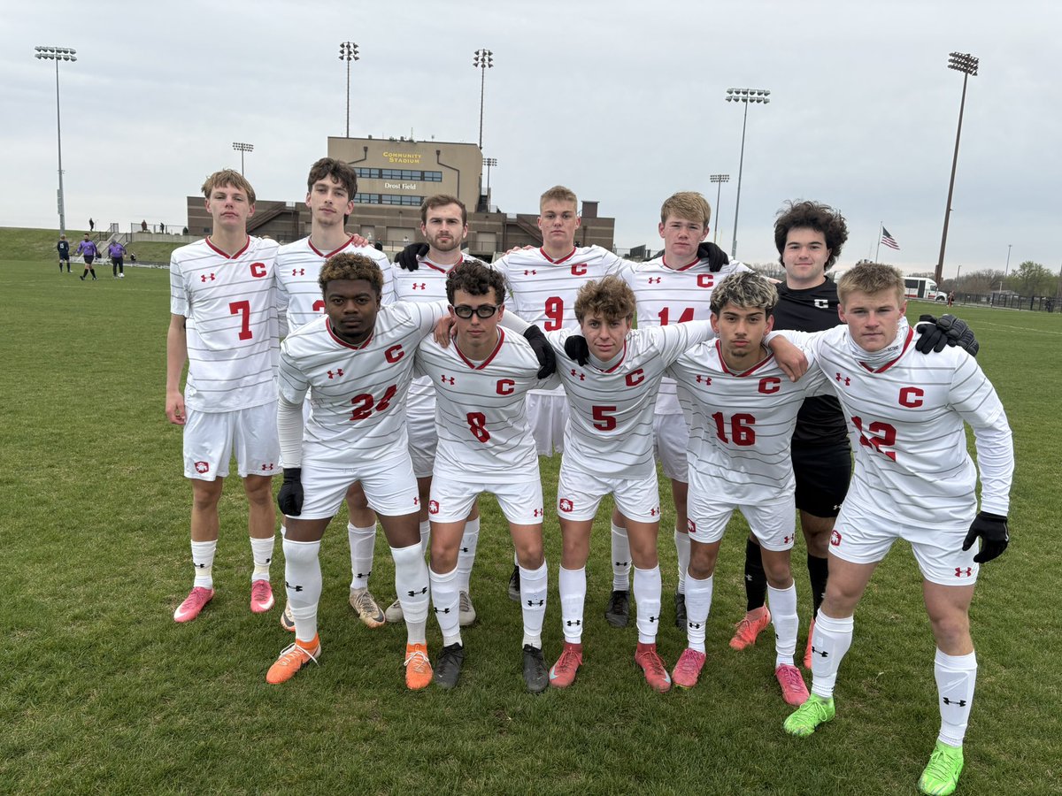 Spring 2025 match day! 🔴⚪️🦁⚽️