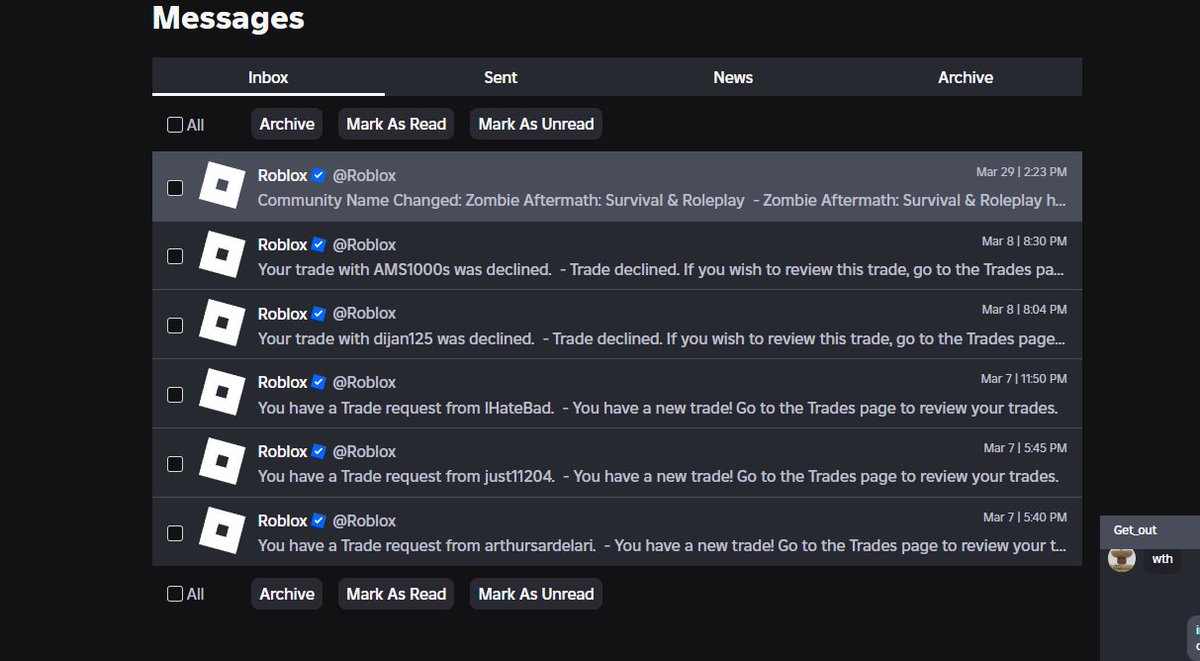 Glepiee's tweet photo. I literally bought this days ago. they havent even sent the refund message. @Roblox https://t.co/yzUDWIfVcD