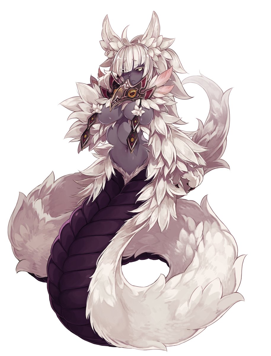 Fluffy snek... Bunyip is overpowered, premium fluff, premium tail for cuddling.