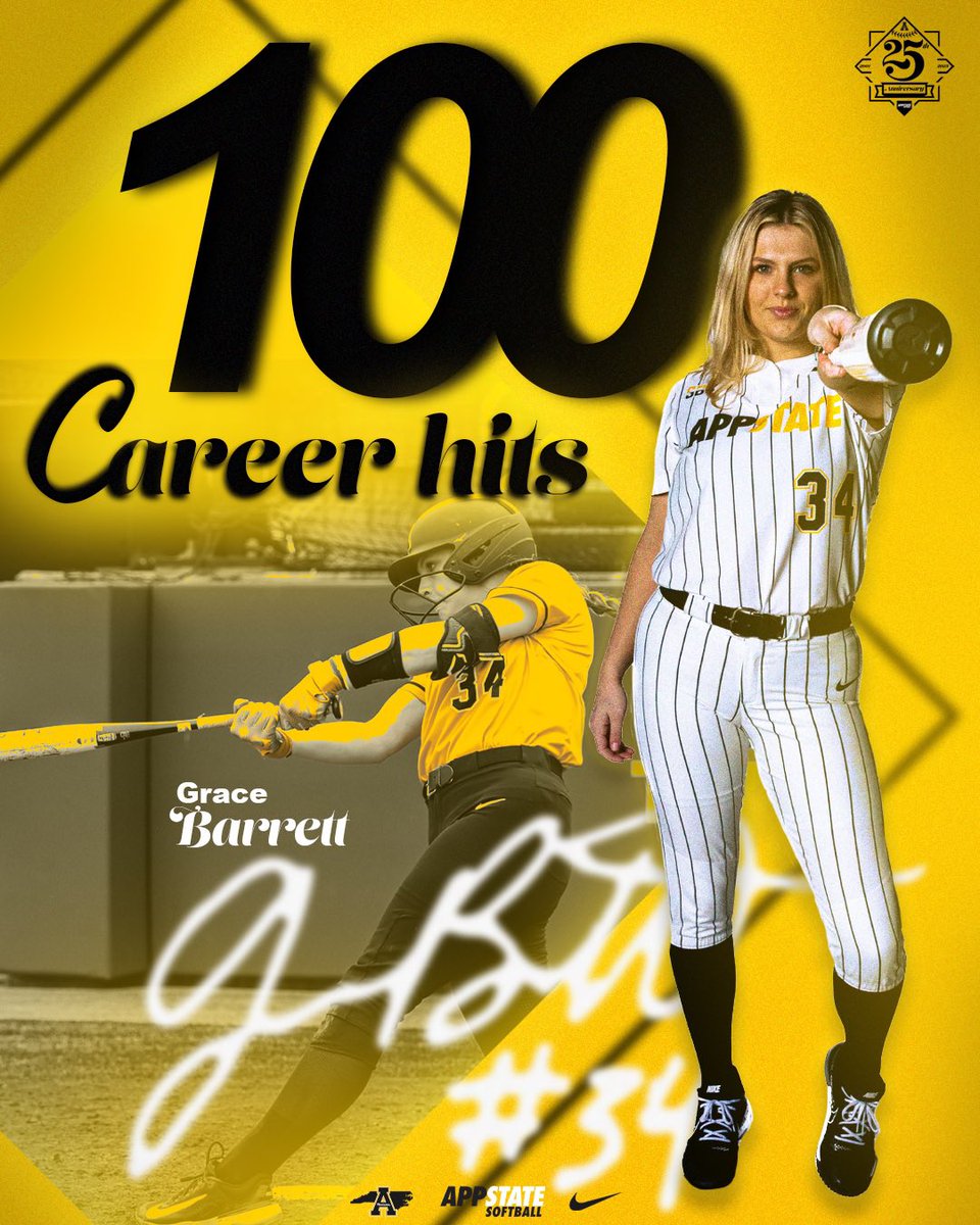 𝟏𝟎𝟎 &amp; 𝐂𝐨𝐮𝐧𝐭𝐢𝐧𝐠!

Barrett’s go-ahead 3-run home run in the fifth inning was her 100th career hit! 

#OTM