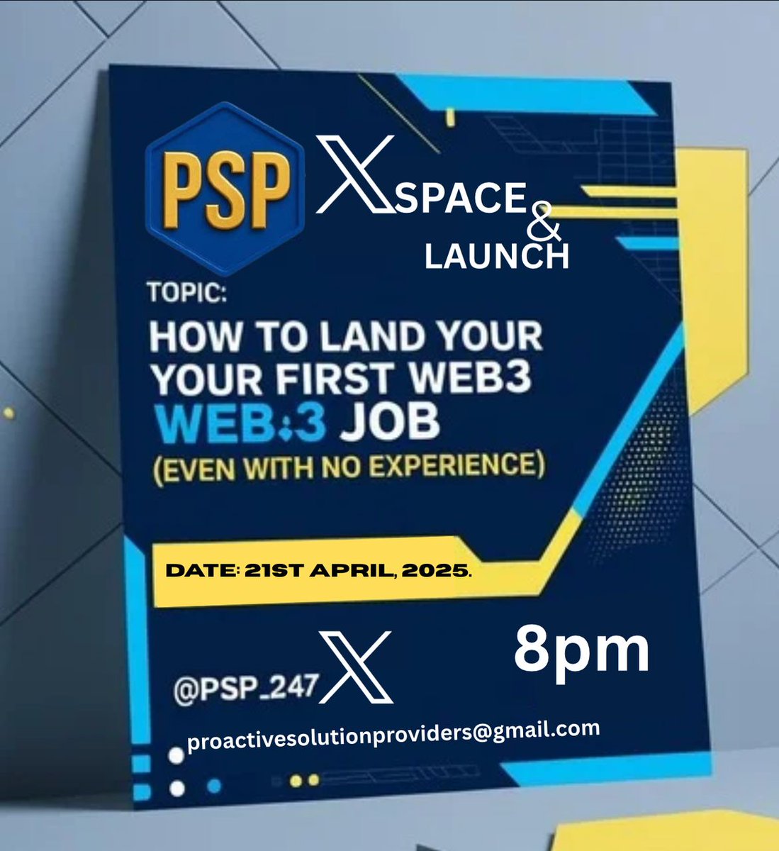 Tag that KOL you would love us to invite, to do justice to this topic on Monday, 21st April by 8pm WAT...

 And 5 friends you would love to join this space with you 👥