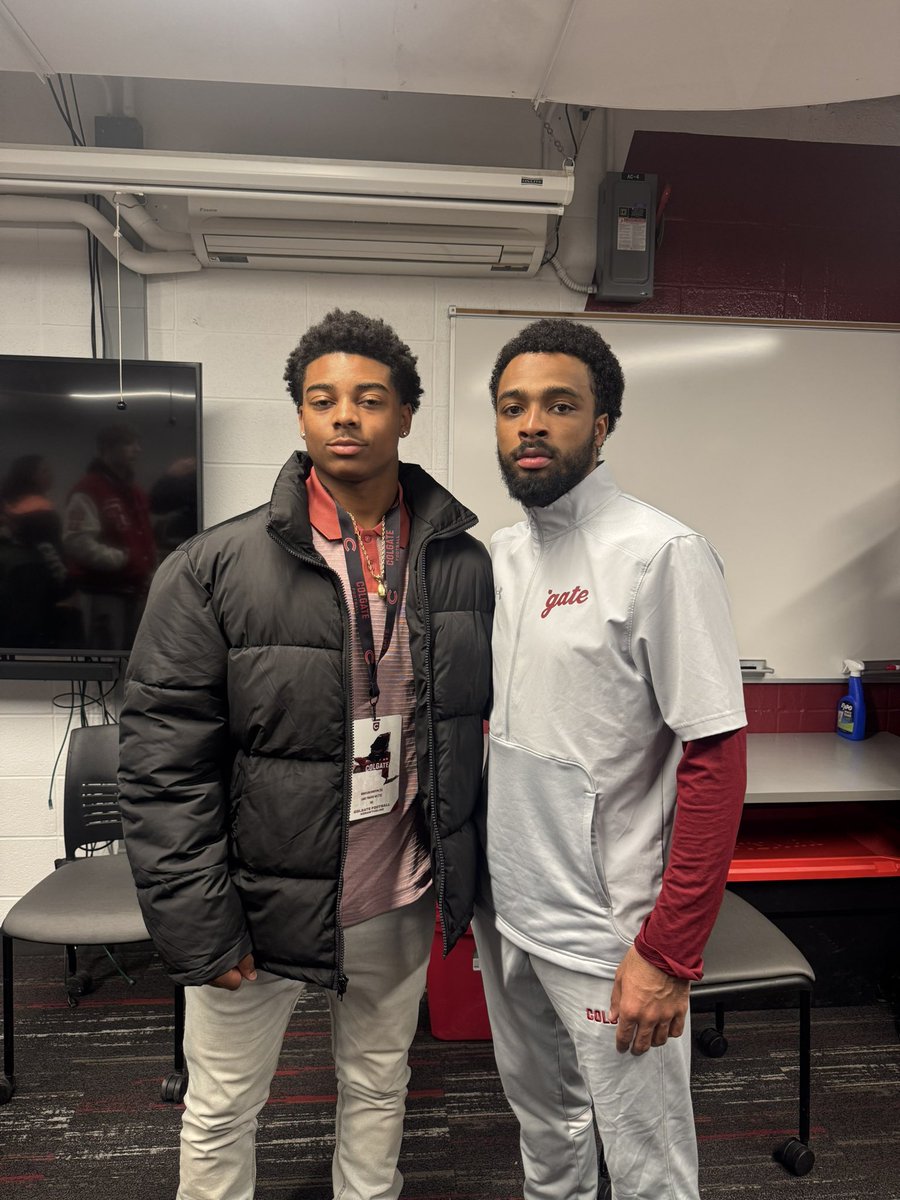 Michael “Braylen” Griffin (@brayleng211) on Twitter photo #AGTG After a great visit and conversation with <a href="/_CoachFitz/">Curt Fitzpatrick</a> I am blessed to say I have received another D1 offer from <a href="/ColgateFB/">Colgate Football</a>
Thank you to <a href="/CoachRotch/">Patrick Rotchford</a> and <a href="/TajamirTorres/">Taj-Amir Torres</a>
<a href="/LT_FBRecruiting/">Lake Travis FB Recruiting</a> <a href="/CoachHankCarter/">Hank Carter</a> <a href="/TommyMangino/">Tommy Mangino</a> <a href="/coachCG_/">Chance Grayson</a> <a href="/Coach_Luedecke/">Coach_Luedecke™</a> <a href="/MikeGriff33/">Michael Griffin</a> <a href="/BamPerformance/">Bam Performance</a> #AGTG After a great visit and conversation with <a href="/_CoachFitz/">Curt Fitzpatrick</a> I am blessed to say I have received another D1 offer from <a href="/ColgateFB/">Colgate Football</a>
Thank you to <a href="/CoachRotch/">Patrick Rotchford</a> and <a href="/TajamirTorres/">Taj-Amir Torres</a>
<a href="/LT_FBRecruiting/">Lake Travis FB Recruiting</a> <a href="/CoachHankCarter/">Hank Carter</a> <a href="/TommyMangino/">Tommy Mangino</a> <a href="/coachCG_/">Chance Grayson</a> <a href="/Coach_Luedecke/">Coach_Luedecke™</a> <a href="/MikeGriff33/">Michael Griffin</a> <a href="/BamPerformance/">Bam Performance</a>