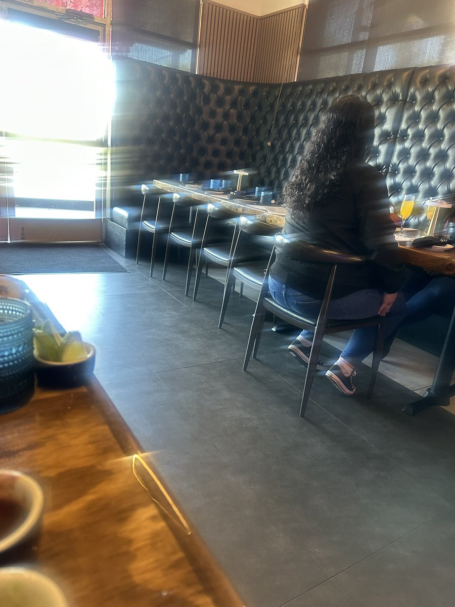 mark_dehn's tweet photo. Imagine reserving a table for your birthday for 12 and no one shows up 🤣🤣🤣 https://t.co/Qs6hOCk8fA