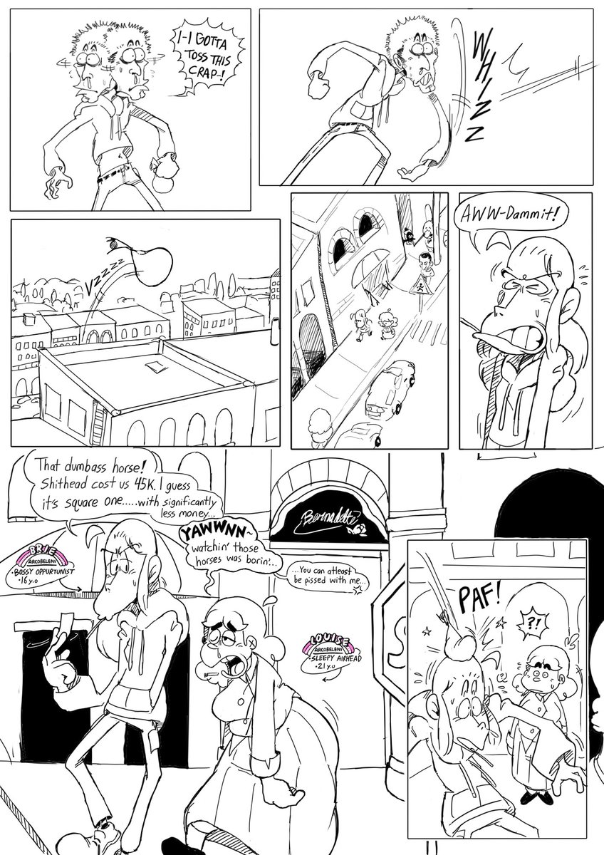 PasatempioCS's tweet image. A rushed Louise and Brie comic I started on Wednesday
(1/2)