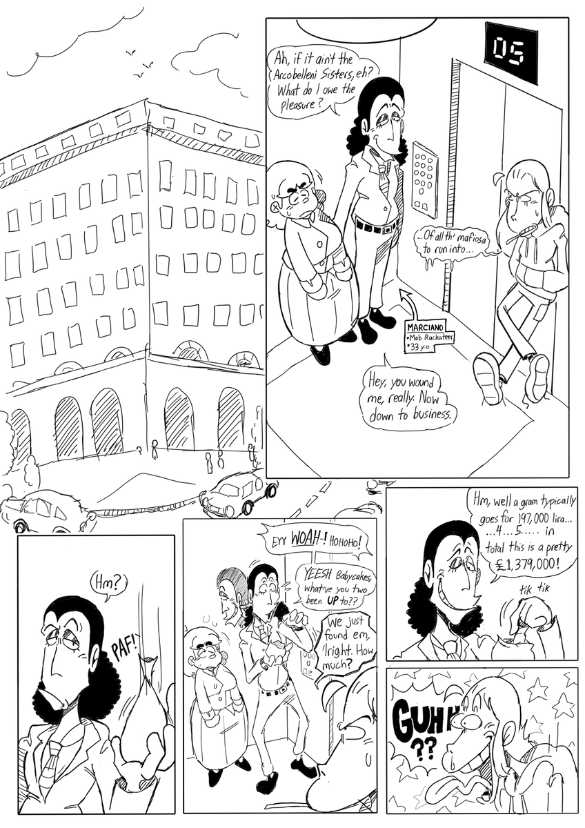 PasatempioCS's tweet image. A rushed Louise and Brie comic I started on Wednesday
(1/2)