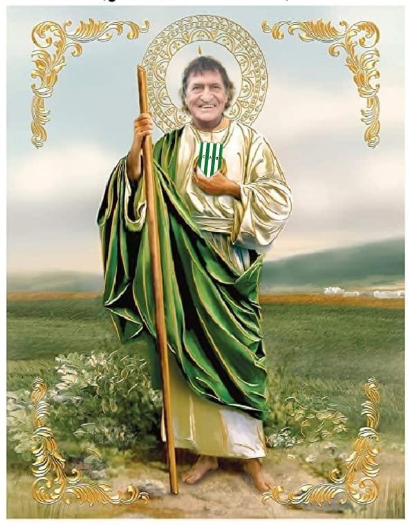 #SemanaSanta

Oh San Falcioni, guardián del arco y estratega del Taladro,
ilumina nuestro camino hacia la victoria.
Que tu sabiduría y liderazgo nos guíen en cada partido,
y que el espíritu de #Banfield resplandezca en el campo.
Amén.