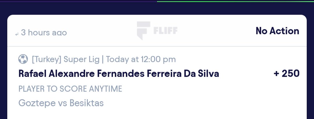 KevCapsOH's tweet photo. @fliff @FliffSupport how is this a void? Rafa Silva scored 10 minutes into the game https://t.co/TC0ipXT5XL