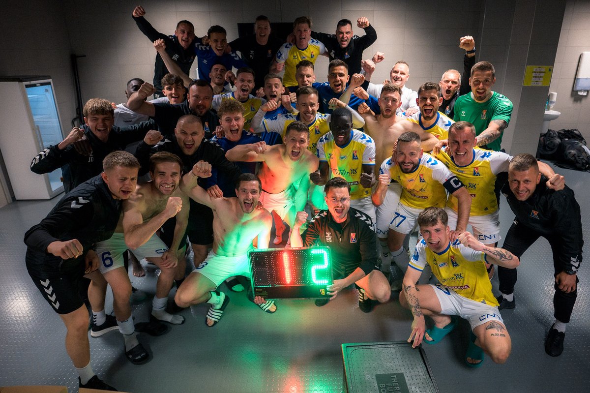 MotorLublin's tweet image. WESOŁYCH ŚWIĄT OD TEJ WESOŁEJ EKIPY! 🐣

#WIDMOT 1:2