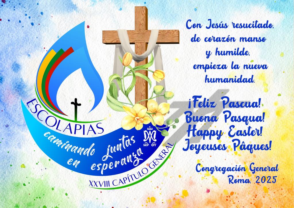 Hoy la vida vuelve a empezar, Dios la recrea y nos recrea. Cristo resucitado nos dice que vivir de otra manera es posible.