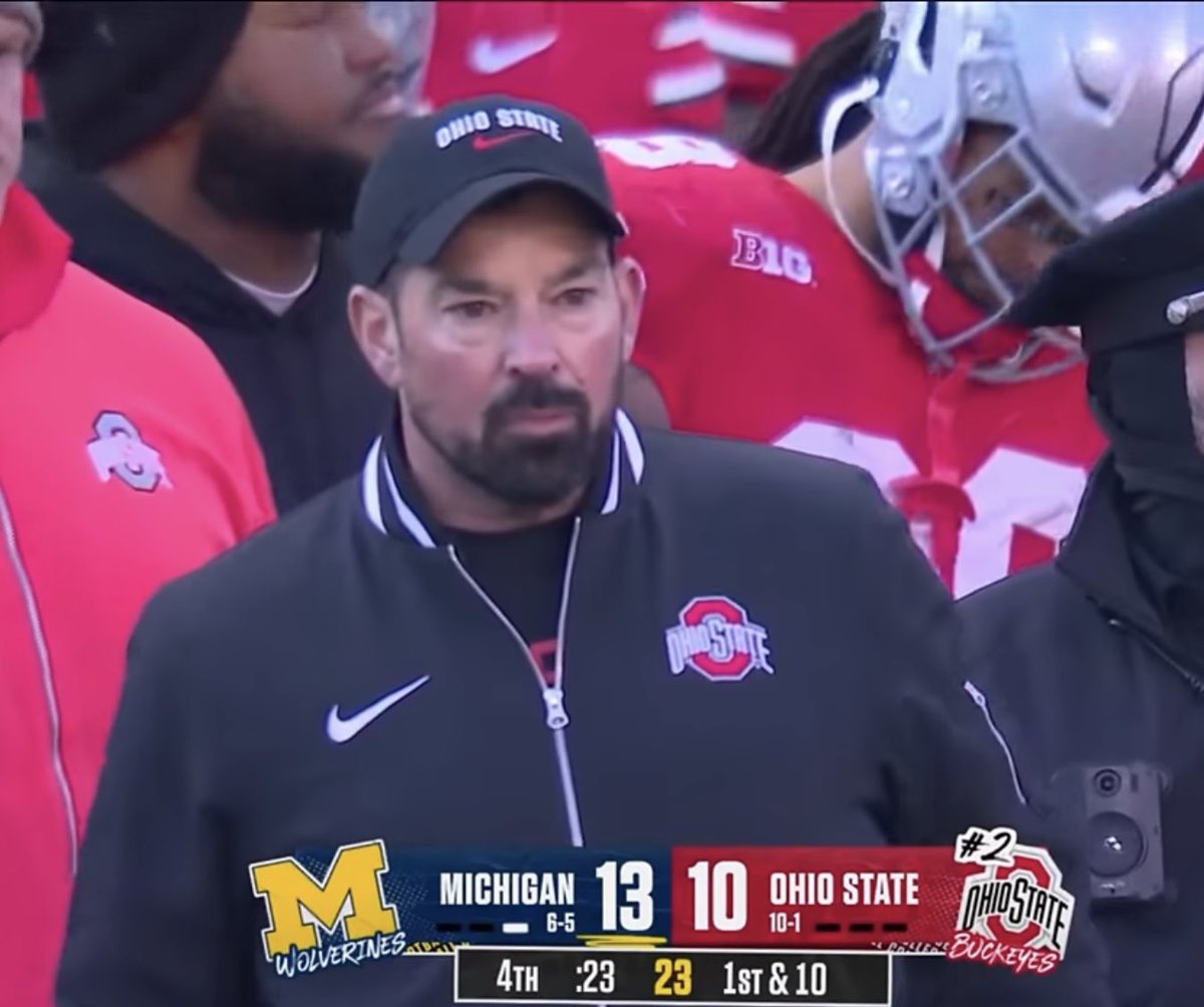 uofmcoverage's tweet image. Don’t let Michigan’s spring game distract you from the fact that Michigan threw for 62 yards against #2 Ohio State in Columbus and still won as 21-point underdogs