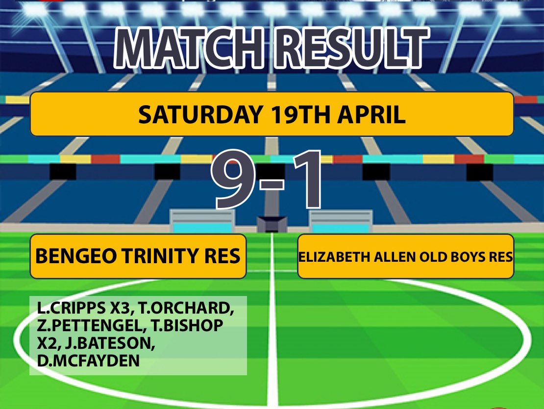 Outstanding performance from our Reserves today. Bushey also won today though so it means that the promotion battle goes to the final round of matches where we face Tansley on Saturday 3rd May.