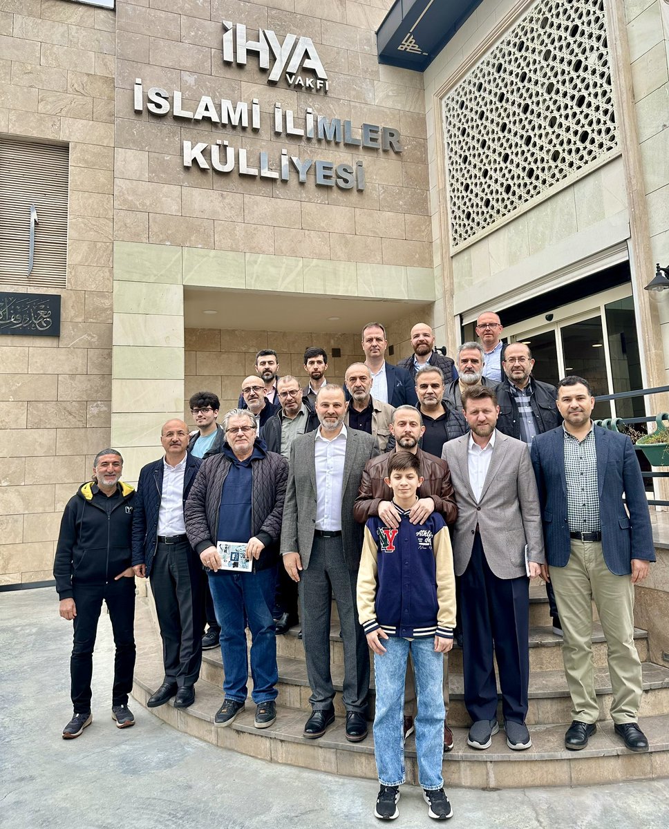 ahmetkaan79's tweet photo. ÖNDER İmam Hatipliler Derneğinde uzun yıllar hizmet ettiğimiz dostlarımızla oluşturduğumuz “Dost Meclisi” ekibiyle birlikte bu sabah Orhan NARİN abinin daveti üzerine İhya Vakfı’na misafir olduk.
Mütevelli Heyeti Bşk. İbrahim YILDIRIM, Vakıf Başkanı Abdullah ÖZCANLI ve yönetim kuruluna teşekkür eder, muvaffakiyetler dileriz. 

📍İhya Vakfı/Fatih
🗓️ 19 Nisan 2025