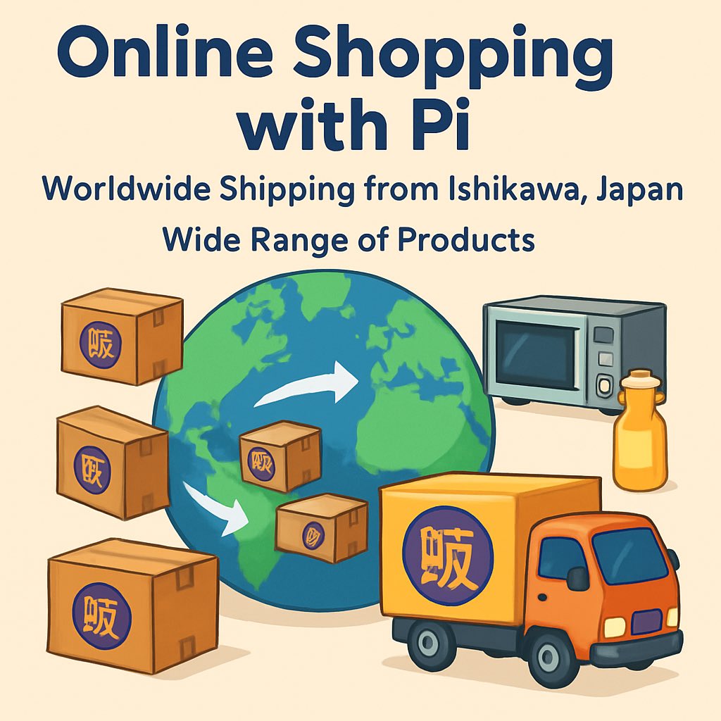 ／
You can shop with $Pi payment!
＼

Shipped from Ishikawa Prefecture, Japan! 

A wide range of products from local ingredients to high-quality home appliances!

👇Please check out the site!👇
musenkpk0079.wixstudio.com/pihan

#PiNetwork