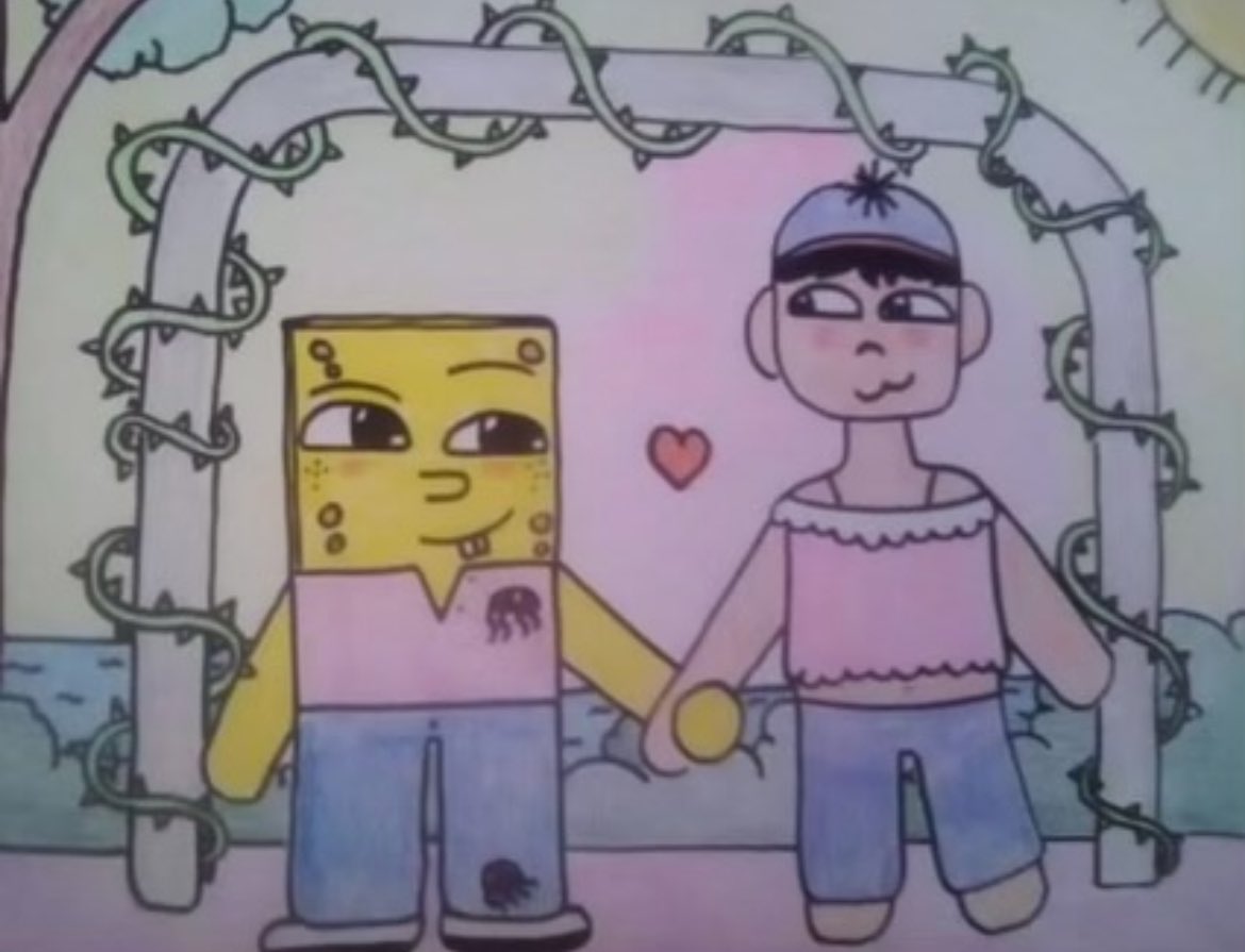 mellucat's tweet photo. Spongeystan https://t.co/AYjW6bNWI3