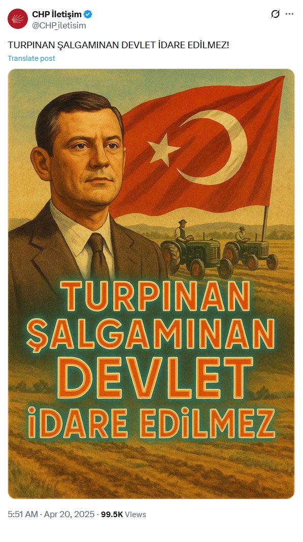 1akce's tweet photo. @kilicdarogluk Kemal Kılıçdaroğlu'ndan sonra,
Ekrem İmamoğlu'na "operasyon" bizzat CHP'deki rakiplerine karşı 'koyun' postuna bürünmüş 'büyükbaş'ı tarafından yapılmıştır.
Alttaki mesaj da, Erdoğan'a/AKP'ye değil; @ekrem_imamoglu ile muhalefete hitap etmektedir. https://t.co/JD7qutlMXw