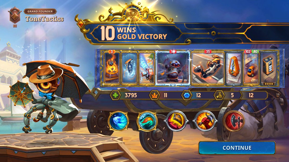 ToneTactics's tweet photo. Claw Arm Juicer With Control

Focus on building out a simple starter with battery, first aiden, and metronome into Claw.  Use it to juice whatever other weapon unloads quickly and control your opponent with freeze.  Char Cole added for extra heat.

#TheBazaar https://t.co/pKrnMN2c96