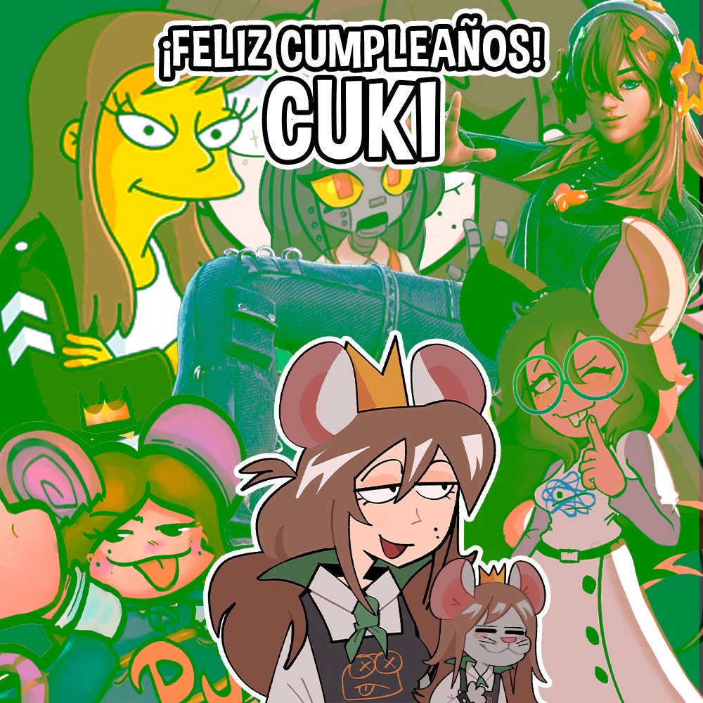 Gracias por traer diversidad a esta comunidad
(De no ser por ella esto sería una fiesta de salchichas)
FELICIDADES A NUESTRA REINA RATA 🐀👑
Feliz Cumpleaños Cukizilla