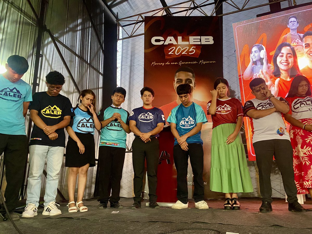 AdventistasMPN's tweet photo. Presentación de una generación misionera de embajadores de #ProyectoCaleb, para continuar con la obra del evangelio en toda la Misión Peruana del Norte. https://t.co/BIFLy5fPsY