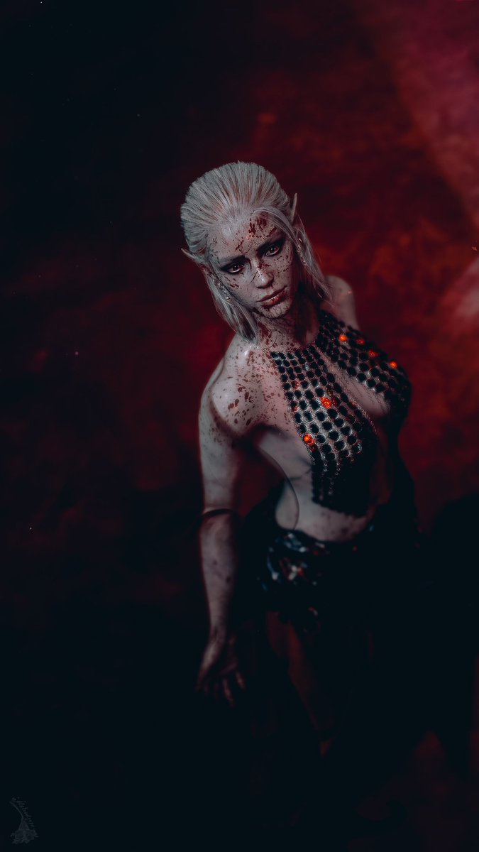 Entariona's tweet photo. "You can help anyone, but in your own battle you will be alone"
Yep, if I have the opportunity to play a blood sorcerer, I will be a blood sorcerer, thanks to several mod creators who agree with me.
#bg3 oc: #Alste https://t.co/ONStI9vDkA