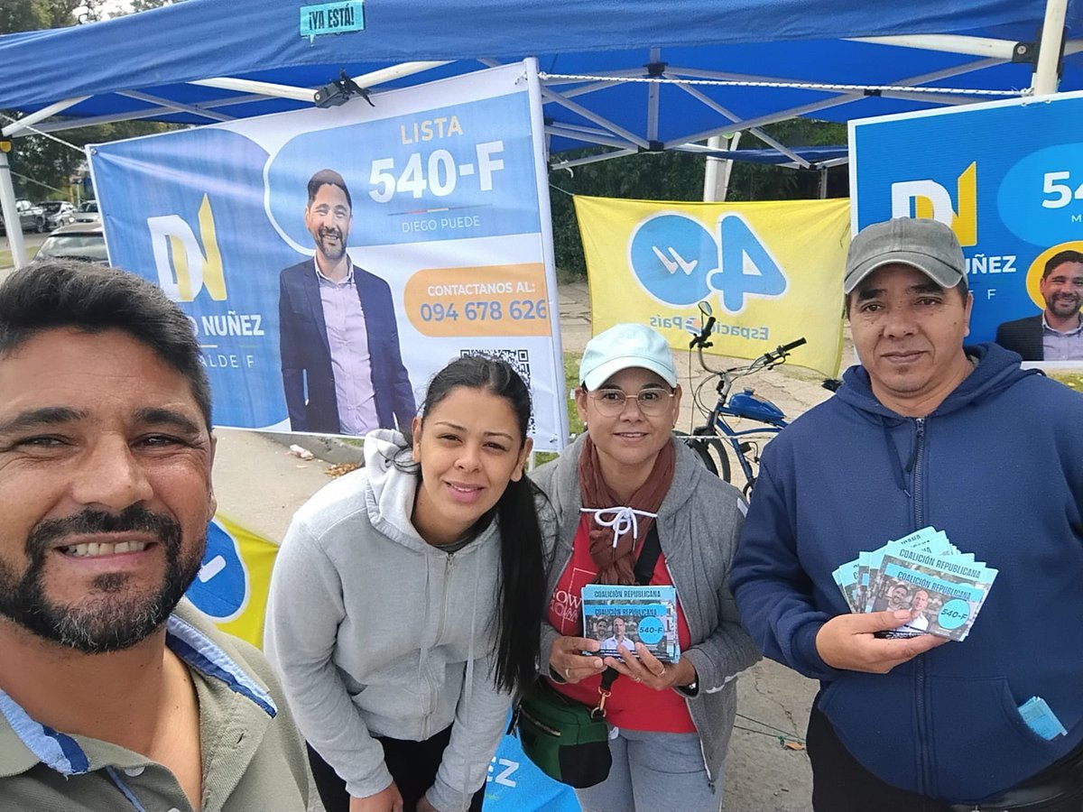 diegonunezuy's tweet photo. ¡Ya está! 🙌🏻 
Seguimos escuchando a los vecinos para que nuestra ciudad tenga el cambio que se merece. ✔️ https://t.co/3nS9akn77F